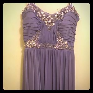 Size 3 Lavender City Triangles Dress/Prom Dress